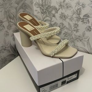 Dolce Vita Noel Vanilla Pearl Heels